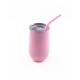  by Cambridge 16 oz Pink Insulated Straw Tumbler (Pink)
