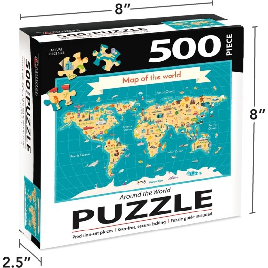 Turner Photographic Around The World Puzzle – 500 Pc (8411005)
