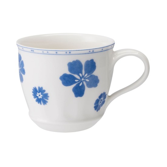 Villeroy & Boch Farmhouse Touch Blue Flowers Tea Cup, White