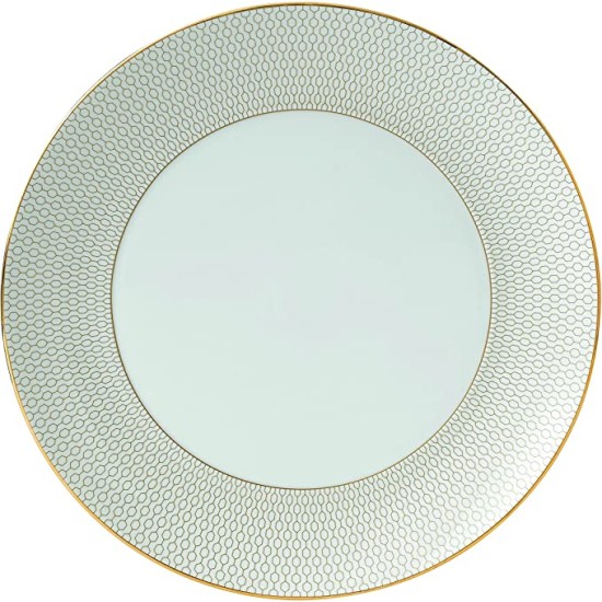  Geo Gold Dinner Plate, 11″