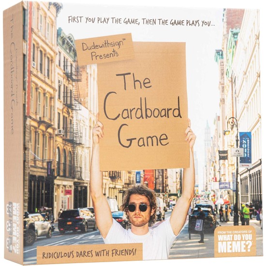  The Cardboard Game – The Party Game of Ridiculous Dares & Challenges with Friends