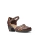 Women s Collection Emily Daisy Shoes, Brown, 9.5 M