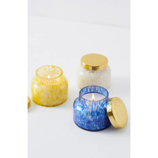  Home Capri Blue Confetti Mini Jar Candle