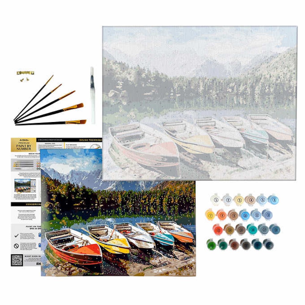 ArtSkills Premium Paint by Number Kit, 2pack