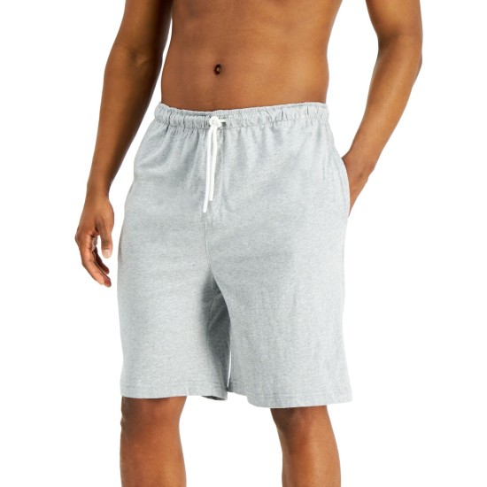  Men’s Pajama Shorts, Light Gray, XXL-Large