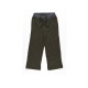 Boys Casual Pants – Soft Cotton, Pull-On/Drawstring Closure, Olive, 6