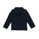  Boys Solid Cargo Polo Peruvian Cotton T-Shirt – Long Sleeve, Polo Neck With 3 Buttons, Navy, 6
