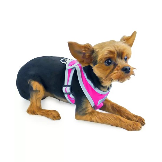My Canine Kids Precision Fit Dog Harness, Pink, Medium