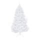  6.5′ Pre-Lit White Christmas Tree with Warm White Led Lights