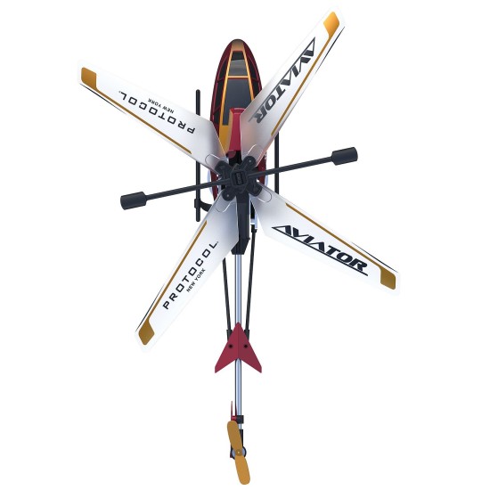  Aviator Remote Control Helicopter, Red, 10.13″
