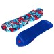  48″ Snowboard Sled, Red/Blue