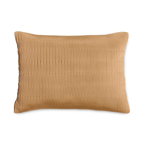 2 X I.N.C International Concepts Home Reflection 14″x20″ Pleated Gold Dust/almond Decorative Pillow (Set of 2)