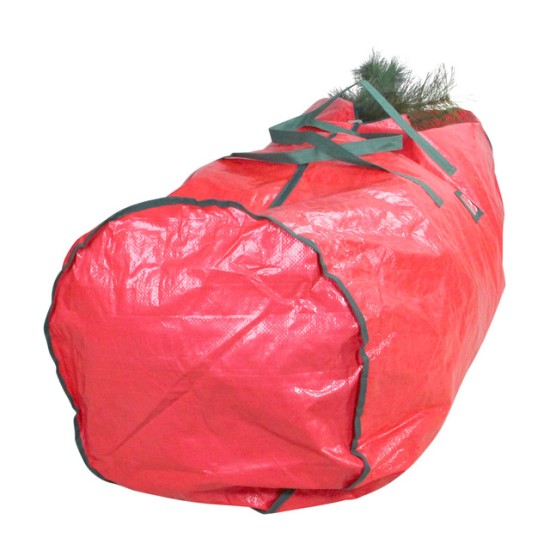 53″ Red and Green Artificial Christmas Tree Storage Bag