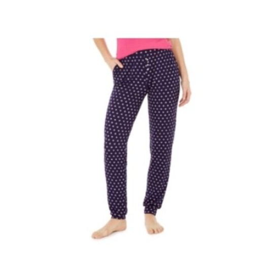  Ultra-Soft Knit Jogger Pajama Pants, Purple, XX-Large