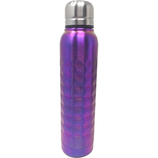 Stainless Steel Water Bottle 12 oz – 17 oz. (Purple 12 oz.)