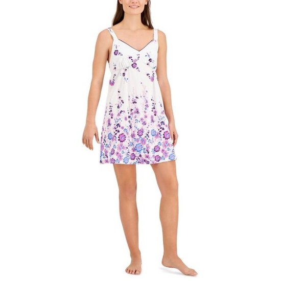 Printed Chemise Nightgown, Small