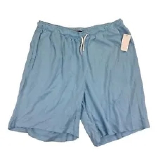  Men’s Pajama Shorts, Blue, X-Large