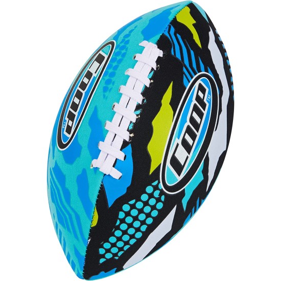  Hydro Football Red Hula 9.25 Inches, blue