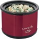  6-Quart Cook and Carry Slow Cooker with Little Dipper Warmer (Red)