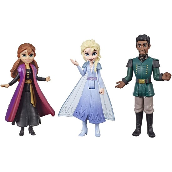  Frozen Anna, Elsa, & Mattias Small Dolls 3 Pack Inspired by The Frozen 2 Movie