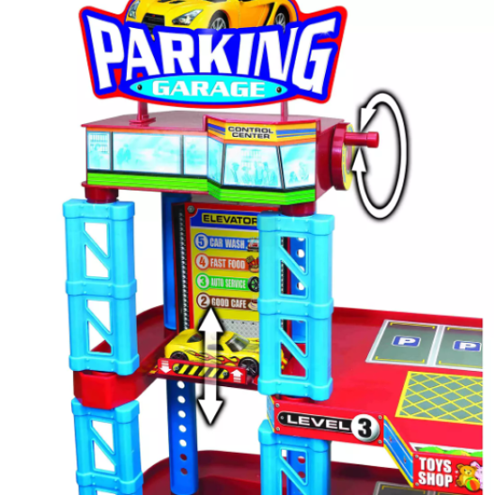  107-Pc. 4 Story Parking Garage