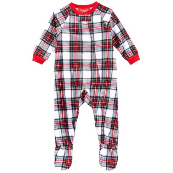  Christmas Infant Footed Pajamas Red 18 MO