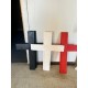 Handmade Large Wooden Wall Cross, 35” Wooden Wall Cross, Christian Decor, Indoor Decor, Christmas and Easter Decor, Black