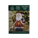 Holiday Figurines with LED Lights Santa