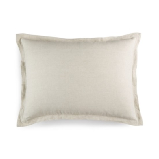  Natural Linen Collection Standard Pillow Sham Bedding