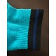 Hue Women’s Power Quarter-Top Socks, Bright Peacock, 9-11