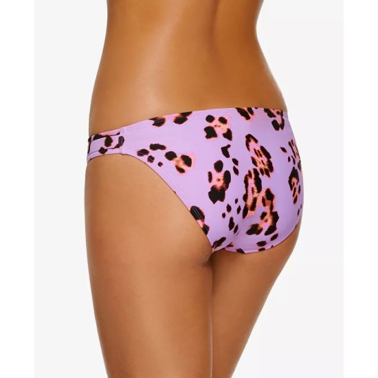  Juniors’ True Spots Hipster Bikini Bottoms, Purple, Purple, Large