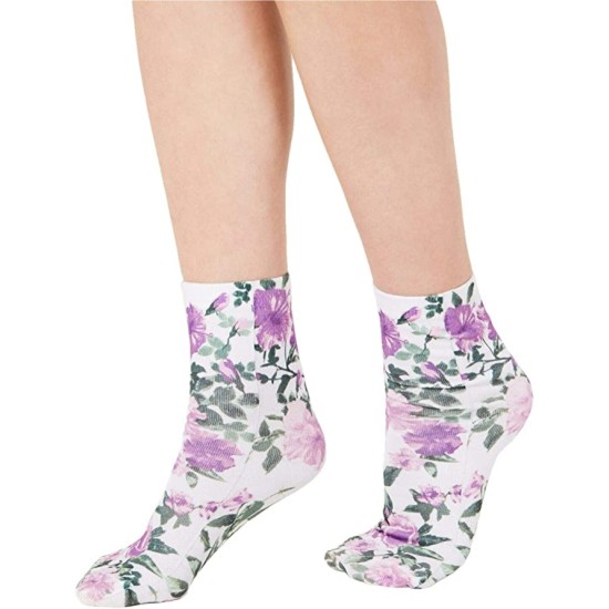  Printed Anklet Socks