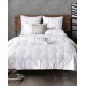  Masie Tufted Comforter Set, Full/Queen, White