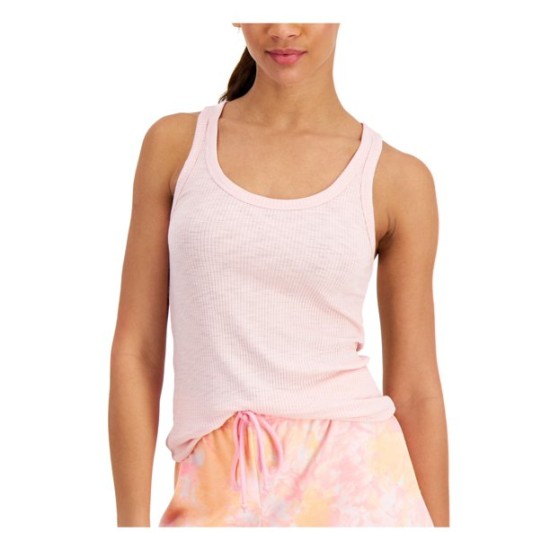  Women s Peachskin Basic Solid Ribbed Pajama Tank Top Sleepwear