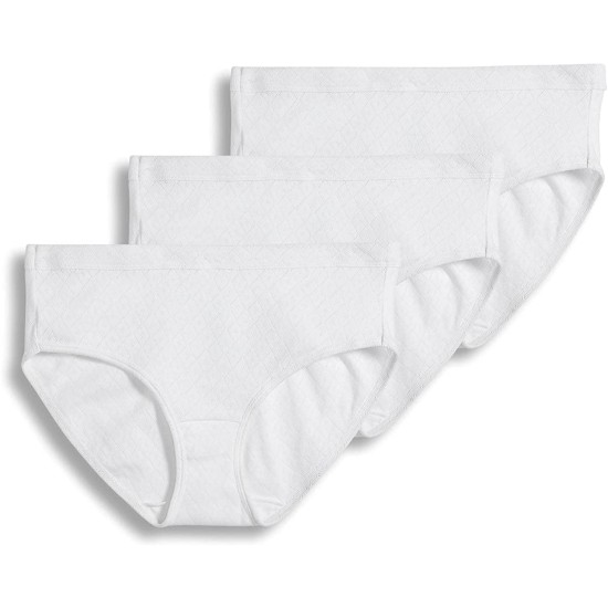  Women’s Underwear Elance Breathe Hipster – 3 Pack, White 10