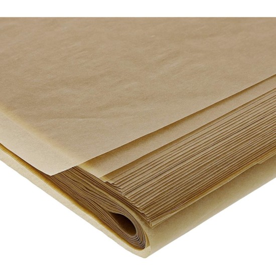  Parchment Paper 100 Pack - Full Size Precut Unbleached Parchment sheets - 16 x 24 Inches