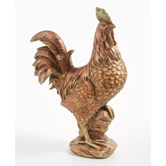  Harvest Rooster Figurine (Bronze)