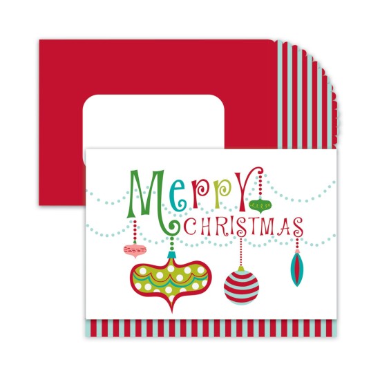  Season’s Sentiments Boxed Cards, 16-Count