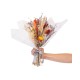 Miss Daisy Large Dried Floral Bouquet, Orange, 16″ x 12″