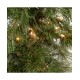  9′ x 10″ Wispy Willow Garland with 50 Clear Lights, Green