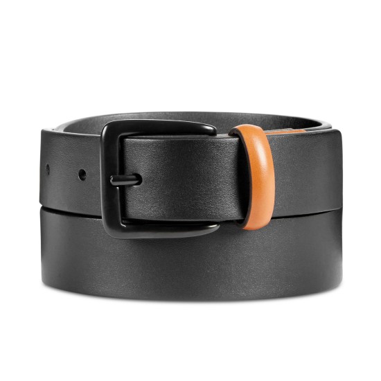  Men’s Leather Color-Tab Belt