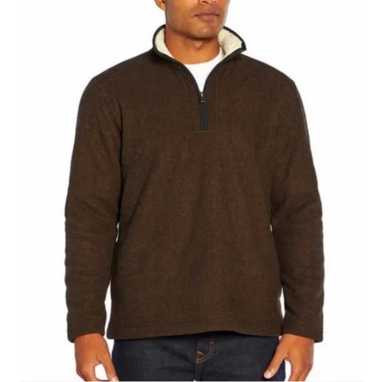 Orvis Men’s 1/4 Zip Fleece Lined Pullover