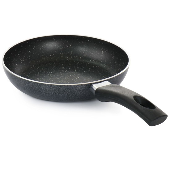  7.8 in. Nonstick Aluminum Frying Pan in Graphite Grey