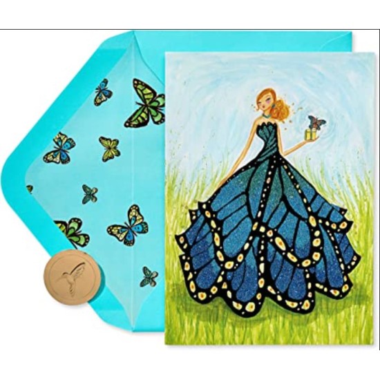  Birthday Card for Her – Designed by Bella Pilar (Butterfly Girl)