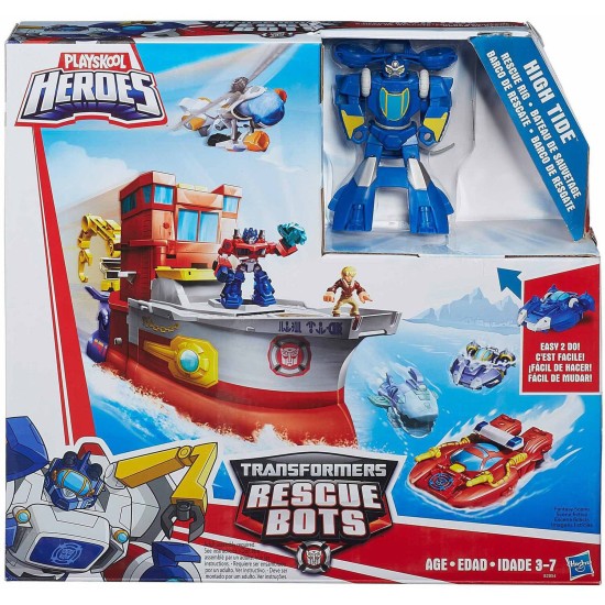  Heroes Transformers Rescue Bots High Tide Rescue Rig Playset