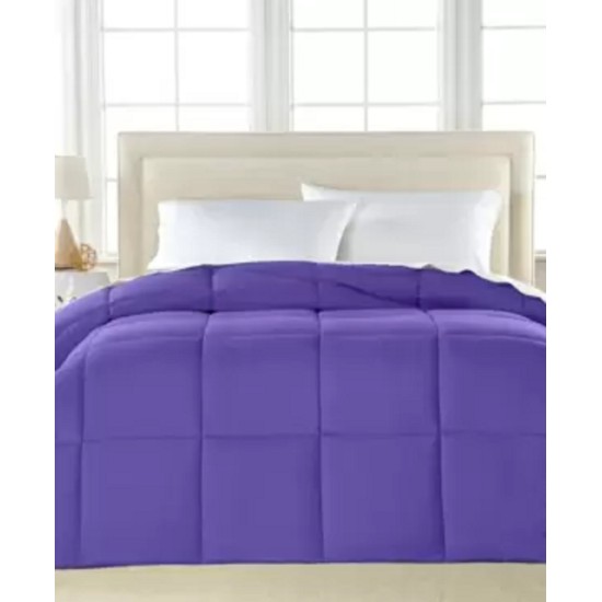  Lavender Twin Microfiber Down Alternative Hypoallergenic Comforter