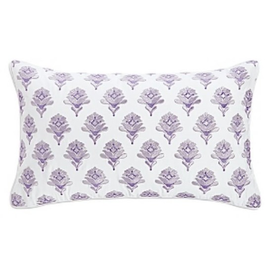  Misty Eucalyptus Decorative Pillow, 14 x 24, Purple