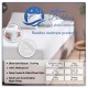  Cotton Mattress Protector Waterproof Overlay Moisture Protection Mattress Cover, White, Twin XL