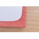  Wrinkle Free Sheet Sets with Deep Pockets & Stain Resistant, 1800 Thread Count Bamboo Based, Coral, Twin XL