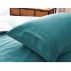  Wrinkle Free Sheet Sets with Deep Pockets & Stain Resistant, 1800 Thread Count Bamboo Based, Teal, California King